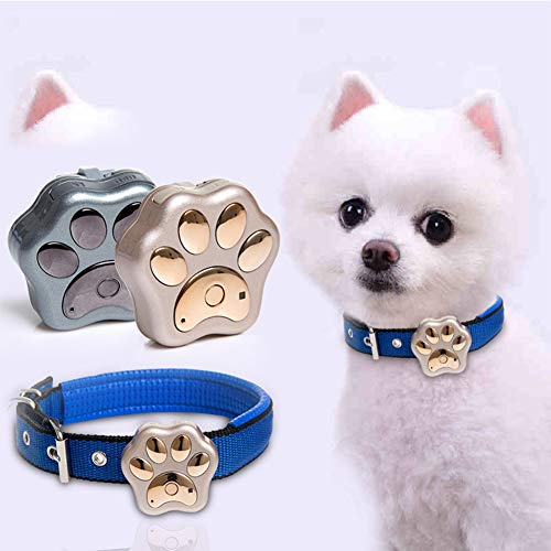 SPORS Collar de localización de Mascotas a Prueba de Agua IP66, Dispositivo antipérdida para Perros, Mini rastreador de Mascotas