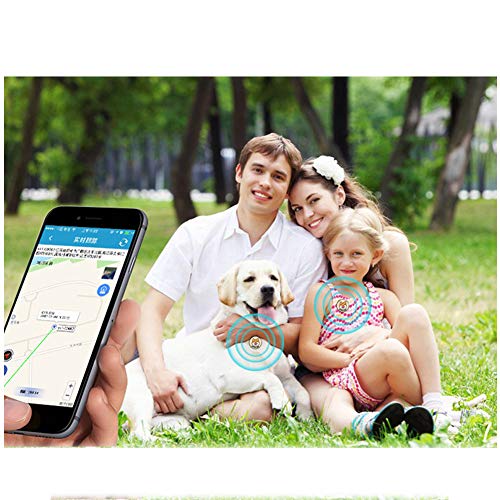 SPORS Localizador GPS Anti-pérdida para niños Mayores y Mascotas, Mini artefacto Micro antirrobo Inteligente para Mascotas-C