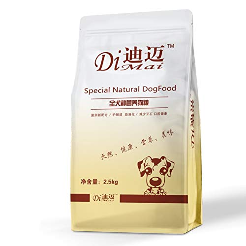 SULESI Doble Pelea Comida para Perros 5 Kg Teddy Golden Retriever Perro Adulto Comida General para Perros