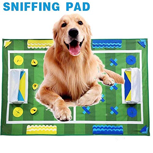 Suministros Para Mascotas, Colchoneta Interactiva Para Perros Campo De Fútbol Grande Colchoneta Para Olfatear Mascotas Máquina Para Aliviar La Presión Rompecabezas Lavable Manta Entrenamiento Perros