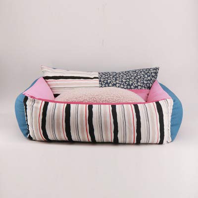 SZGS Cat Nest Pet Bed-Lamb Cashmere Pet Cat Cat Cat Dog Cat House otoño e Invierno más Terciopelo Grueso Tejido Comodidad, Black Friday, Mascotas-M(within20kg)