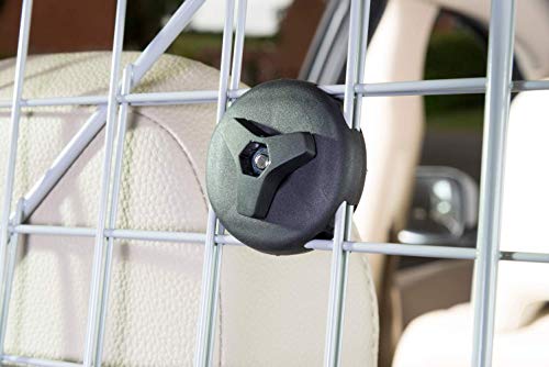 The Urban Company Chevrolet Kalos Hatchback - Protector de Cabeza para Perros, Malla para Ajustar, 5 Puertas, Ideal para Viajes con Perros y Mascotas