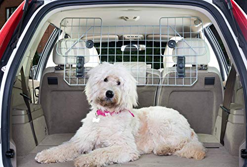 The Urban Company Chevrolet Kalos Hatchback - Protector de Cabeza para Perros, Malla para Ajustar, 5 Puertas, Ideal para Viajes con Perros y Mascotas