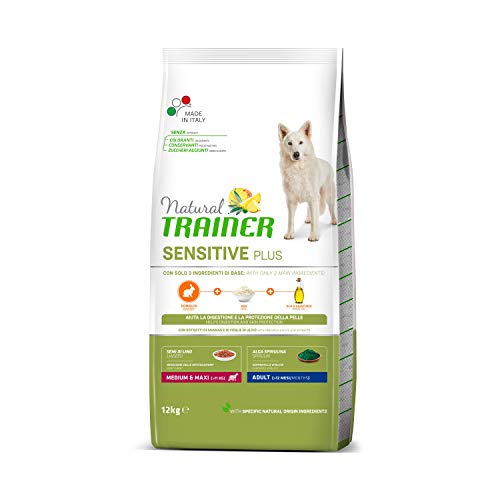 Trainer Sensitive No Grain MM Adult con Conejo, piseles, Aceite, 12000 g