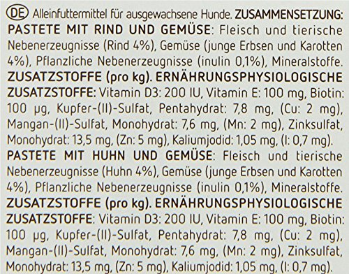 Ultima Dog Sublime Multi, Comida Húmeda para Perro Mini Adulto con Buey y Pollo, Pack 5 unidades (5 x 0.6 kg)