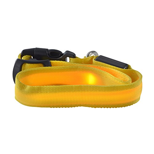 Ultron 142446 - pet collars (Perro, Amarillo, 38,1 cm)