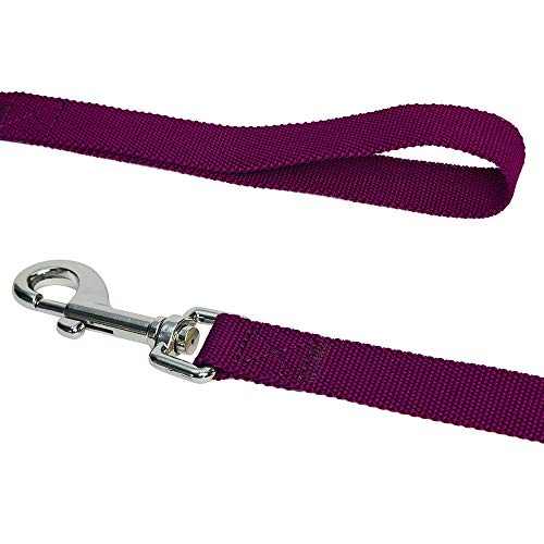 Umi. Essential Classic - Correa resistente para perros L, 150 x 2,5 cm, correas básicas para perros (morado)