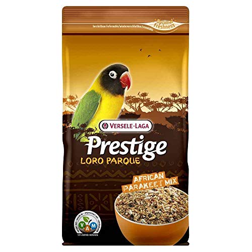 Versele-laga agapornis africanos Loro Parque Mix 1 kg (Pack 2 Unidades Total 2 Kilos)