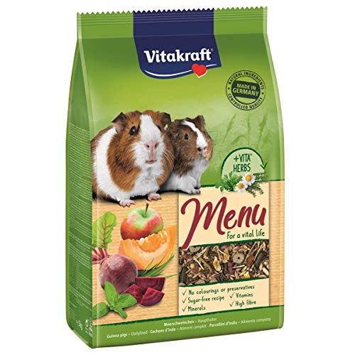 Vita Fuerza Premium Menú Vital, Forro Principal para cobayas, 5 kg Paquete (1 x 5 kg)