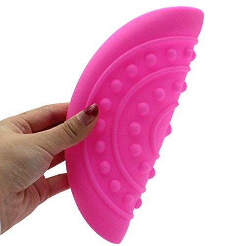 Wicemoon 1pcs 18cm Frisbee Juguetes Para Perros Juguetes de Goma Platillo Volante Juguetes Interactivos Para Mascotas Suministros Color Ramdón