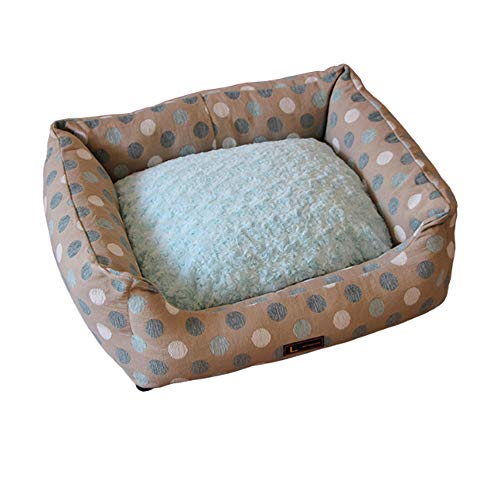 WSLDDD Totalmente Extraíble Y Lavable Invierno Cálido Perrera Perro Mascota Gato Perrera Oso De Peluche Golden Retriever Perro Grande Perrera Mascota Perrera Cama De Perro En Invierno 86 * 68 * 24CM