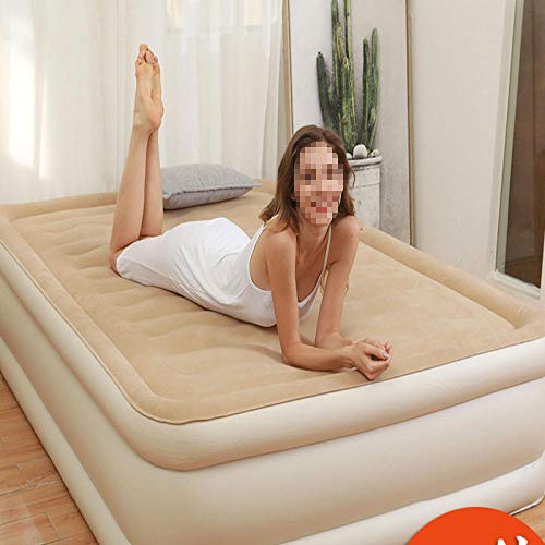 Wxhwhx Cama Hinchable Camas De Aire Individuales 99 * 203 * 45 Cm Cómoda Bomba Incorporada Colchoneta De Camping Cama Inflatalbe Cama De Aire Cojín Inflable Colchón De Aire