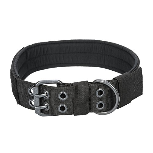 Xidan Collar de Perro de Nylon Táctico Militar Entrenamiento con Anillo de Metal y Hebilla