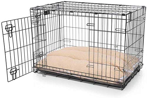 XLBHSH Estera del Animal para los Gatos y Cachorros de más Grande cómodo Desmontable Estera del Animal doméstico con el Cordero Cachemira Suave Cama del Perro 120X80CM,M