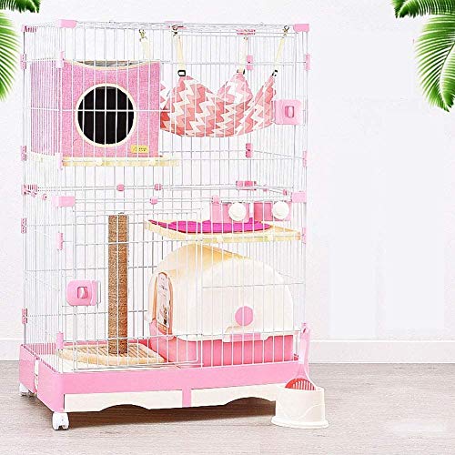 XUIO Cat Dog Bed Cube Cat House Cama Plegable para Gatos y Perros Cama Puppy House Cama Lavable Soft Cave Bed con cojín para Gatos y Perros pequeños Verde Caqui