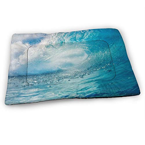 XUJT11O Big Ocean Wave - Alfombrilla antideslizante para cama de perro, disponible en varios estilos