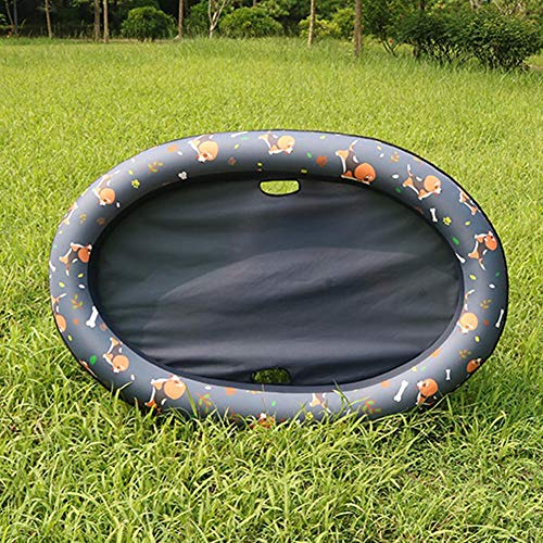 Youbeny Flotador de Piscina para Perros Flotadores de Piscina para Mascotas Flotador de natación para Perros Flotador para Perros Flotadores de Piscina para Cachorros - Juguete para Piscina Inflable