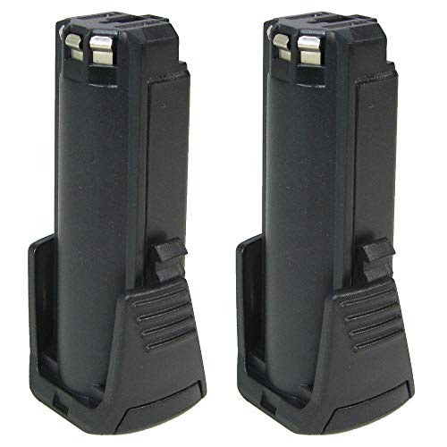 2 x Trade-Shop – Batería de ion de litio de 3,6 V/2000 mAh, sustituye a Bosch BAT504 2607336242 2607336241 para PS de 10 SPS de 10 SPS de 10 – 2 GSR MX2 Drive GSR Prodrive 36019 de a de 2010