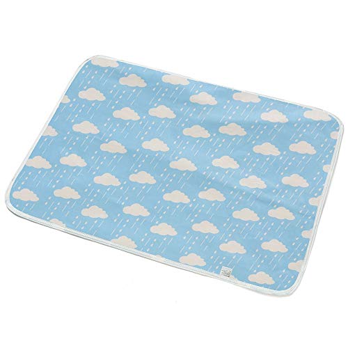 A Prueba de Agua Reutilizable Perro Cama del Perro Mats orina Almohadilla Absorbente Ambiente Protege pañal Lavable Perro de la Estera del Animal doméstico del pañal Mat (Color : 4, Size : 60x75cm)