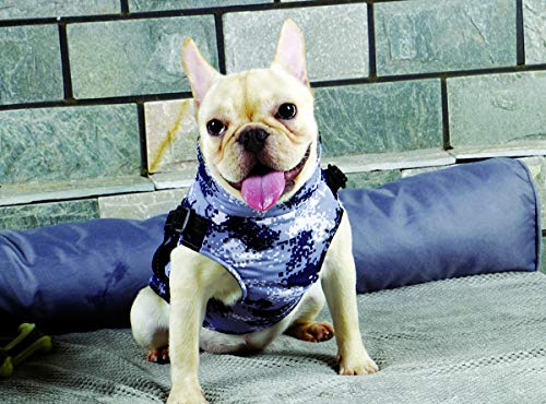 Abrigo Chaqueta Para Perro, caliente para mascotas, prenda de vestir invierno, chaqueta de invierno, cazadora perro con forro polar, ropa para perro, trenca para perro. (M, Morado)