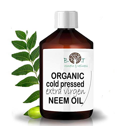 Aceite de Neem Virgen Prensado en Frío Primera Presión 100% Puro BIO Non refinado (100 ml) Azadirachtin 3123.32 ppm.