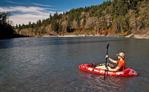 Advanced Elements Pack PackLite Kayak, Unisex Adulto, Rojo, 240 x 90 cm