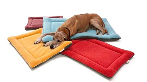 Algodón Cojín para mascotas Casa Suave Colchoneta para perros Manta cálida para perros Cama de colchón de vellón sólido Cama para perros pequeños Medianos grandes Productos para mascotas, Rojo, XL