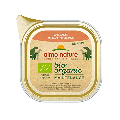 Almo Nature Daily Menu Bio Perros Forro con salmón (32 x 100 g)