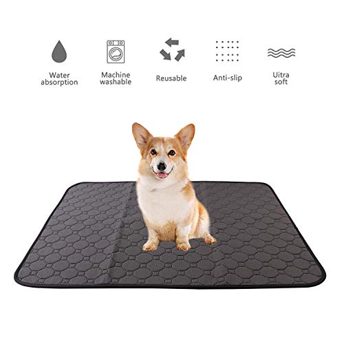 Almohadilla de Orina para Mascotas Perro Gato Almohadillas de Entrenamiento Alfombra Impermeable Lavable Reutilizables