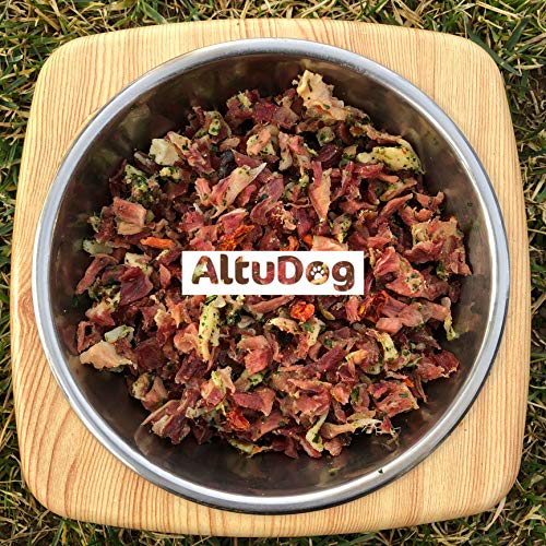 ALTUDOG Alimento Natural deshidratado para Cachorros Cerdo SIN Cereales Puppy 500g - Comida Natural para Perros (500g)