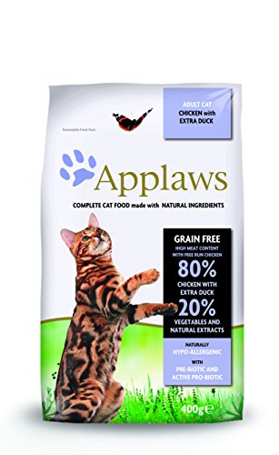 Applaws Gato trockenfutter Gallina & Pato, 1er Pack (1 x 400 g)