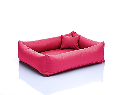 Artur Soja Saba Cama para Perros Perros sofá XL 90 x 120 Nº 14 Claro Color Rosa