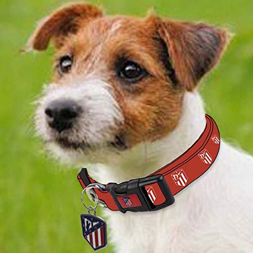 Atlético de Madrid ID-01-ATL Chapa identificativa para Perros