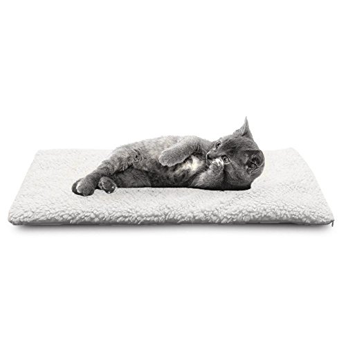 Autocalentamiento Almohadilla Para Mascotas Manta Para Mascotas Gato Cama Para Perros Alfombrilla Térmica Para Mascotas Almohadilla Para Dormir Para Mascotas Con Funda De Pelo De Cordero De Imitación