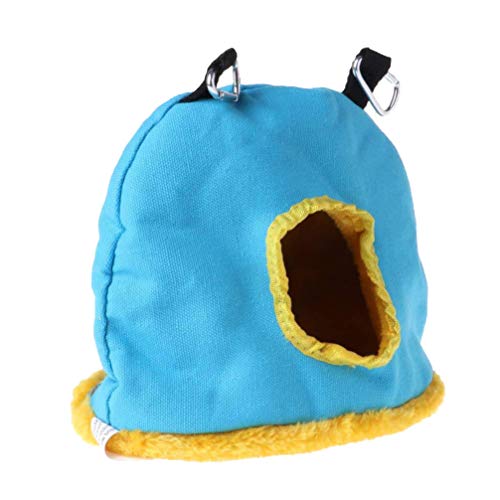 Balacoo 1 Nido de Felpa de Invierno para Pájaros Casa de Peluche para Animales Pequeños Color Aleatorio