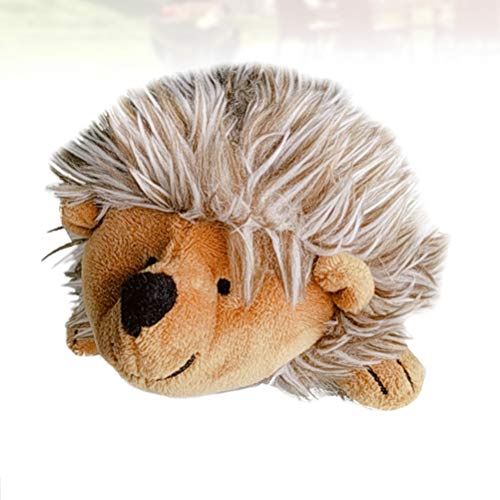 Balacoo Perro Mascota Peluche de Peluche Erizo en Forma de Peluche Suave y Esponjoso Masticar Juguetes