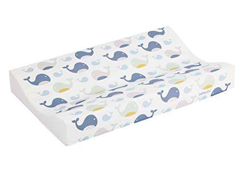 Bébé-Jou 6800102.0 - Cambiador plastificado, 72 x 44 cm, diseño Wally Whale