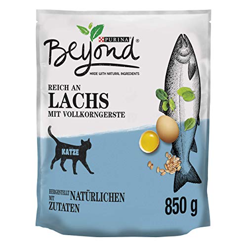 Beyond Purina Gato trockenfutter, Completo Grano de Cebada, Ingredientes Naturales, 6 Pack (6 x 850 g)