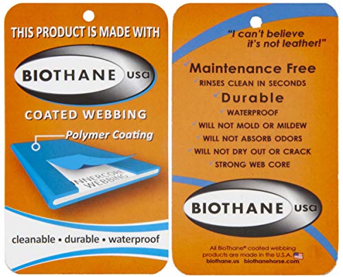 BioThane - Correa de arrastre redonda para perros de 15-25 kg, 6 mm de diámetro, con correa de mano, hasta 30 metros de longitud, en muchos colores