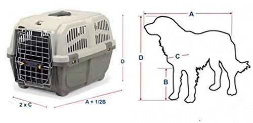 biozoo TRANSPORTIN SKUDO para Perros Y Gatos 68X48X51 CM