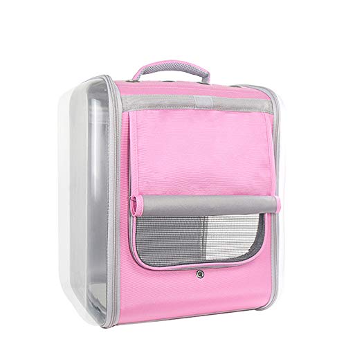 Bolso transparente plegable Bolso portátil para mascotas Mochila para perros y gatos Mochila para mascotas