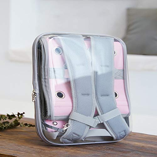 Bolso transparente plegable Bolso portátil para mascotas Mochila para perros y gatos Mochila para mascotas