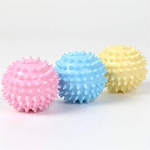 Brandless Dog Chew Toy Dientes molares de Limpieza Erizo de la Bola for Mascotas Perrito interactivos Bolas mordedura al Ultra Resistente Diente Limpio Juguetes Bola