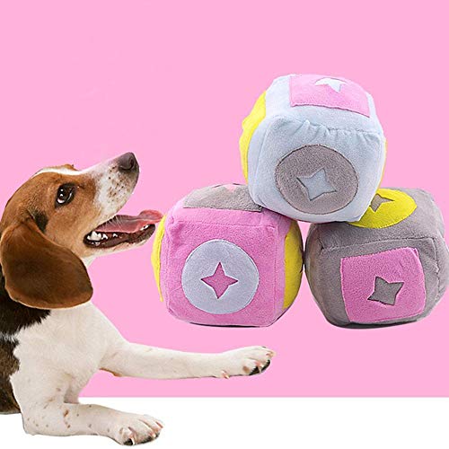 Brandless Mascota oler Bola en Busca de Juguete for Perros Gato de Juguete mordedura de Entrenamiento Comida Lenta Juego Alimentos for Mascotas Perro de Juguete Nariz Sniff (Color : 6)