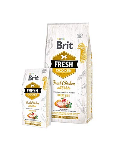 Brit Fresh Adult Pollo con Patata Great Life 12kg