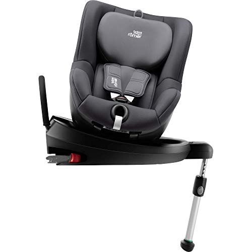 Britax Römer Silla de coche  Nacimiento - 18kg |  DUaFIX2 R |   Isofix Grupo 0+/1 |  Storm Grey