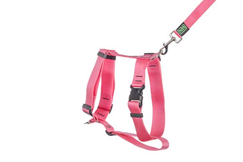 bub's Not Pull - arnés para Perro Grande Sistema Anti tirón (Comprobar tamaño: Cuello 43 a 74 cm Pecho 59 a 94 cm) (Rosa)