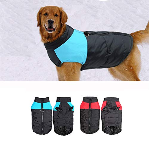 Calentar invierno del animal doméstico del chaleco del perro ropa para perros chaleco a prueba de agua para mascotas capa de la chaqueta chaqueta caliente la técnica ropa para perros grandes Pequeño