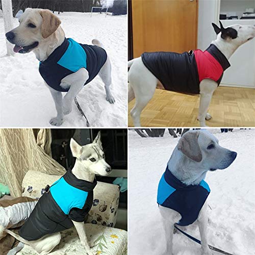 Calentar invierno del animal doméstico del chaleco del perro ropa para perros chaleco a prueba de agua para mascotas capa de la chaqueta chaqueta caliente la técnica ropa para perros grandes Pequeño