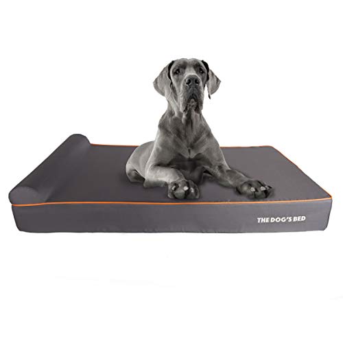 Cama ortopédica para Perro The Dog'S Bed Cama para Perro de Espuma viscoelástica Impermeable Premium